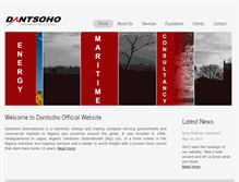 Tablet Screenshot of dantsoho.com